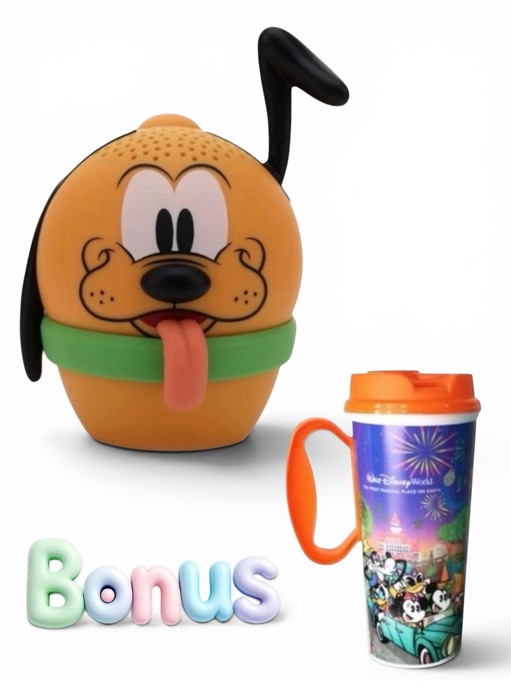 DISNEY Pluto Bitty Boomers Bluetooth Speaker – NWT – Gift‑Ready Disney Bundle